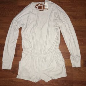 Long sleeve romper